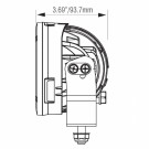 VisionX Cannon Single LED Gen 2, 9/32V 1X40W - sett thumbnail