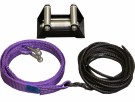 Løftekit med stroppe og vinsjerulle med stor anleggsflate se bilder - Snow Plow lift strap kit thumbnail